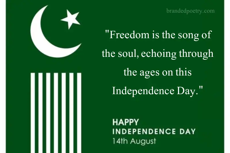14 august quotes in english pakistan independence day