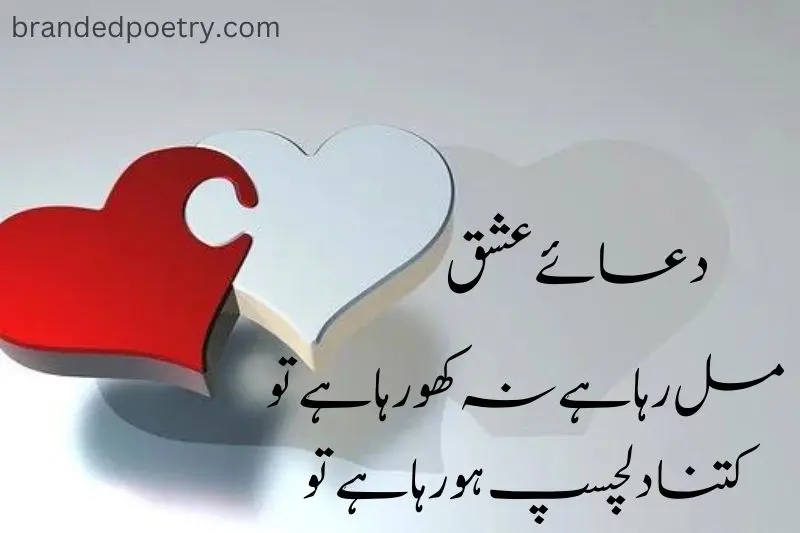 2 lines love poetry in urdu