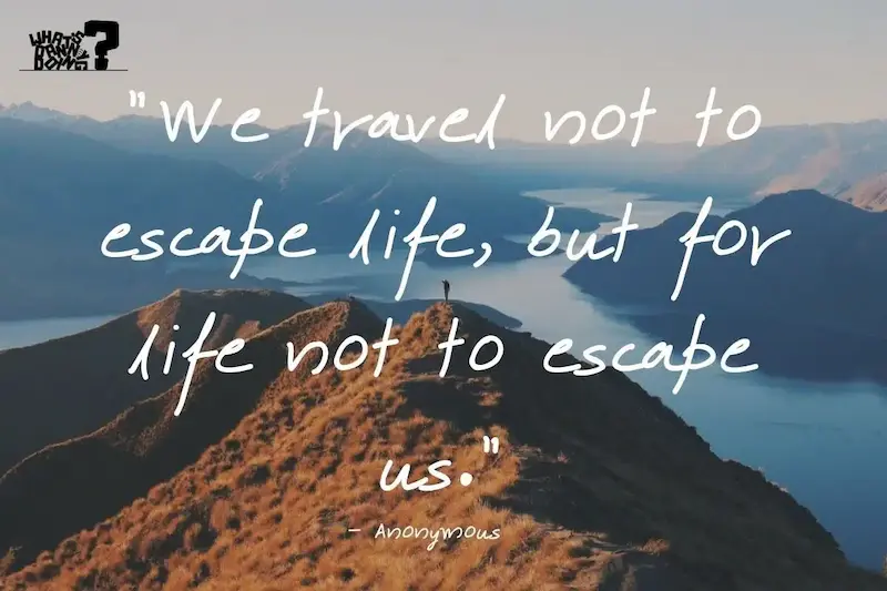 Aesthetic Escape Captions for Instagram