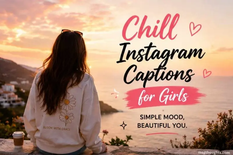 Chill Out Captions for Instagram