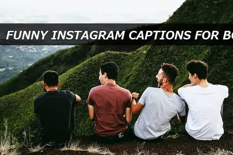Instagram Captions for Boys Photo