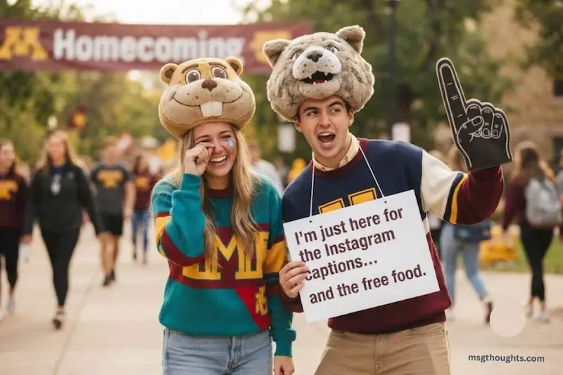 Make Your Homecoming Caption Personal