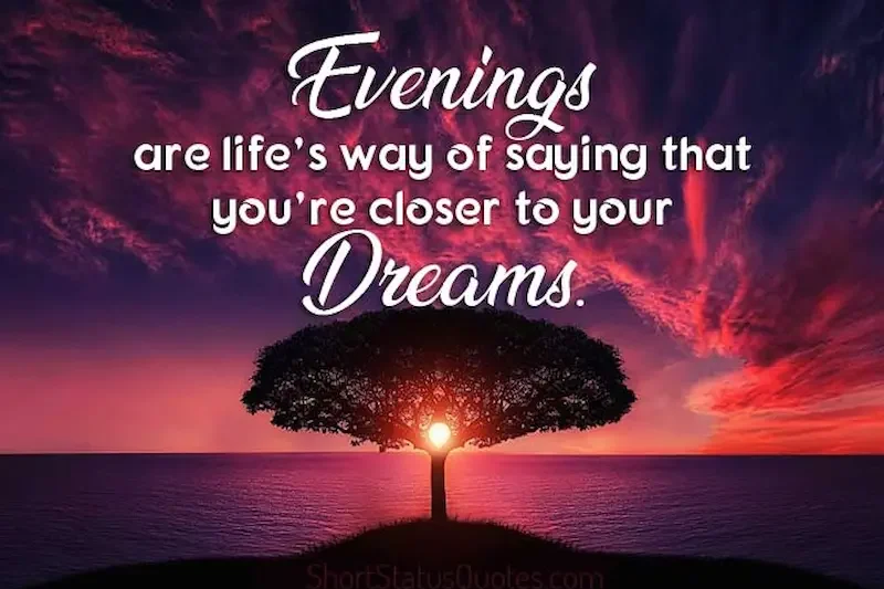 Romantic Captions for Beautiful Evening