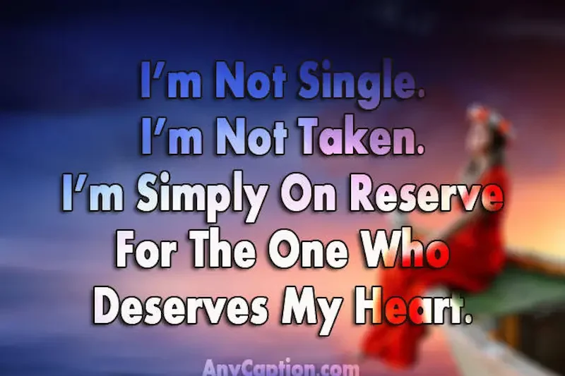 Self-Love Captions for Singles