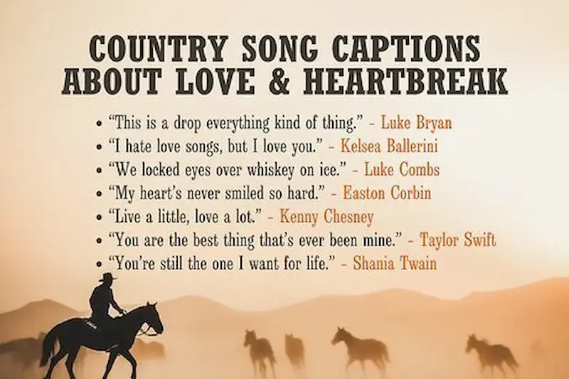 Selfie Songs Captions for Instagram