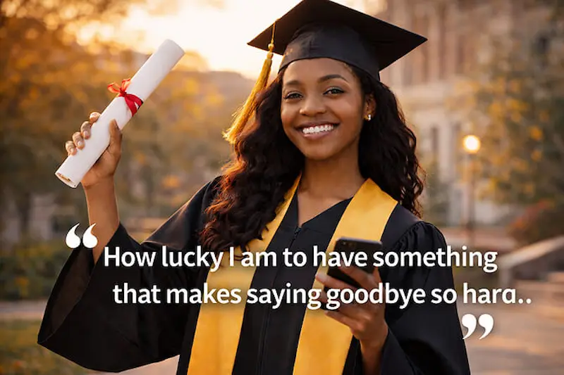 Short Convocation Caption for Instagram