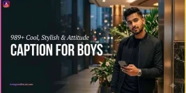 100+ Smart Caption for Boys