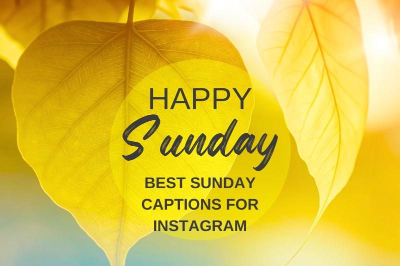 Sunday Selfie Captions for Instagram