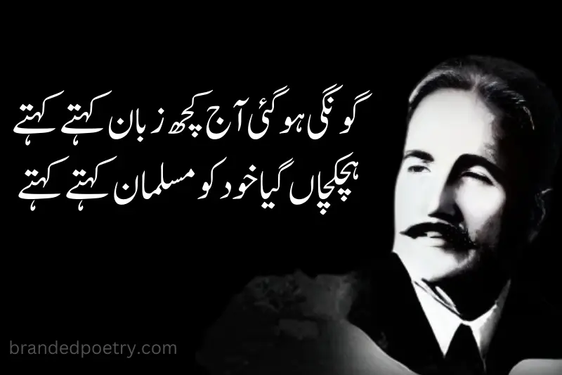 allama iqbal urdu poetry for muslims inspiration