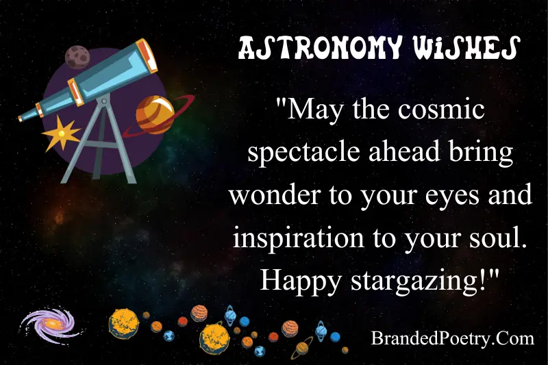 astronomy event wishes