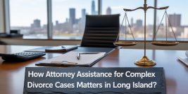 How Attorney Assistance for Complex Divorce Cases Matters in Long Island?