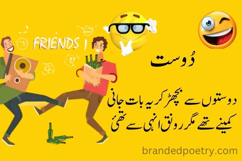 best friends funny poetry in urdu
