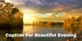 Top100+ Caption for Beautiful Evening That Perfectly Match Sunset Photos 