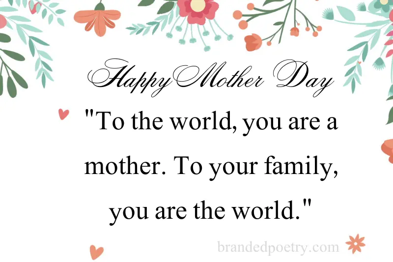 celebrate mother day with mom quote