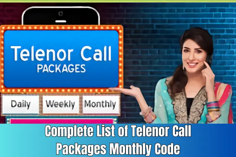 complete list of telenor call packages monthly code