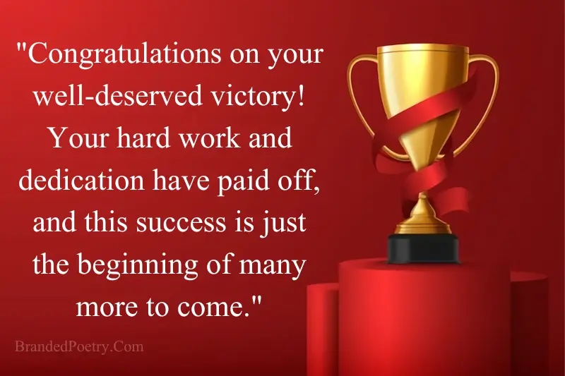 congratulations quote for winners
