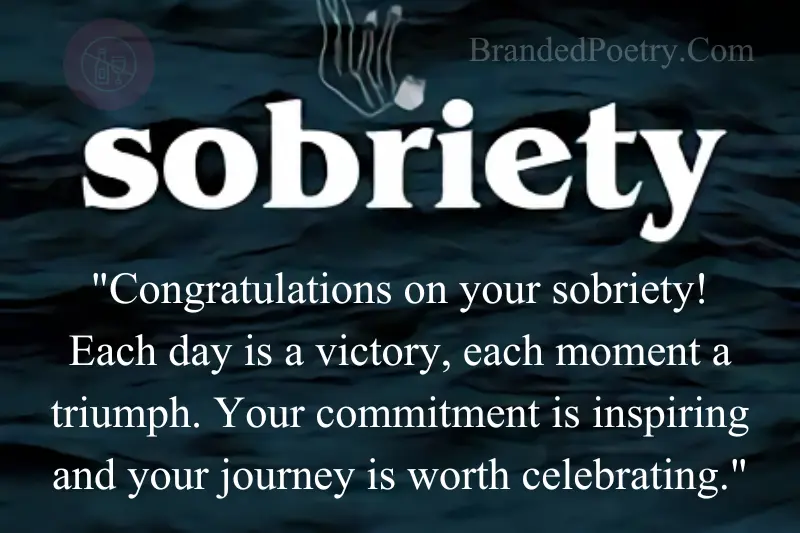congratulations sobriety quotes