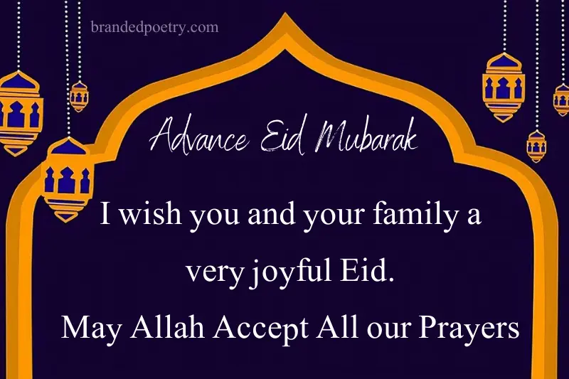 eid mubarak in advance