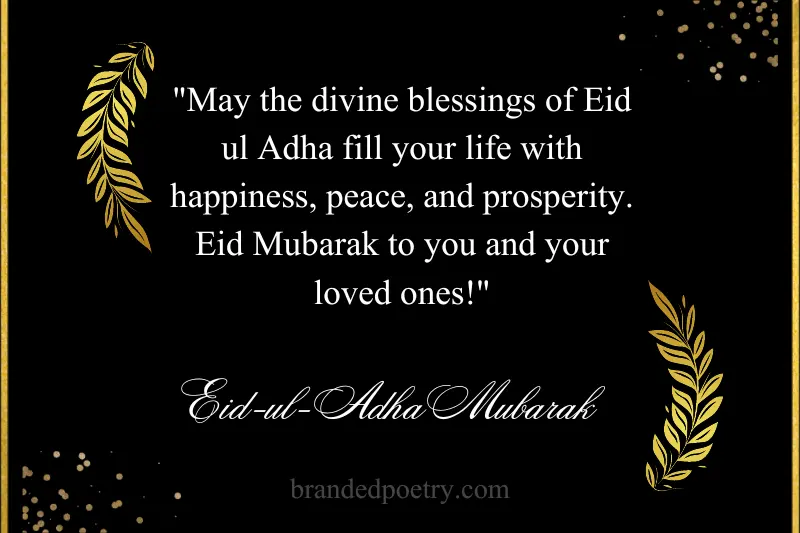 eid ul adha mubarak status