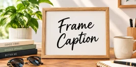 100+ Frame Caption Ideas: Perfect Captions for Photos and Memories