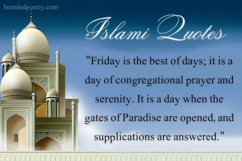 friday islamic quotes