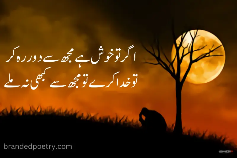full sad poetry in urdu