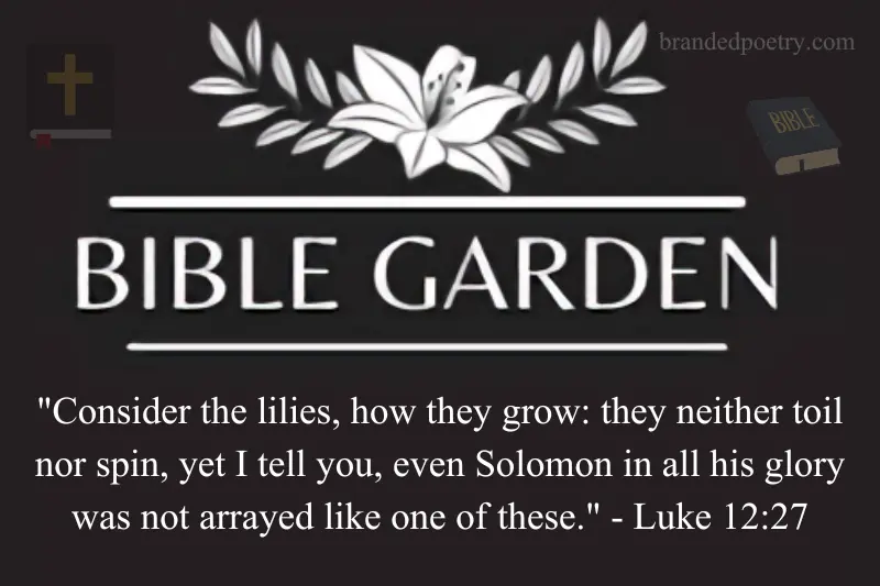 gardener bible verses