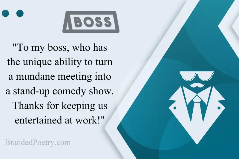 happy boss day message card