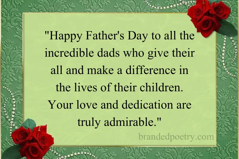 happy fathers day to all the dads