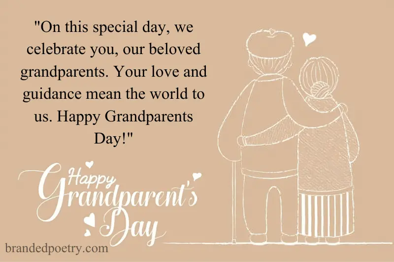 happy grandparents day card message