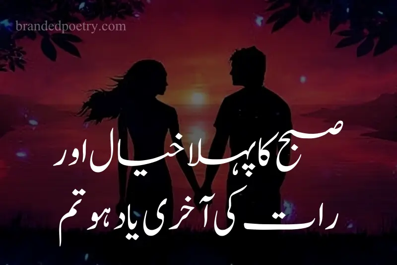 happy lovers night poetry in urdu