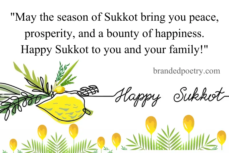 happy sukkot wishes