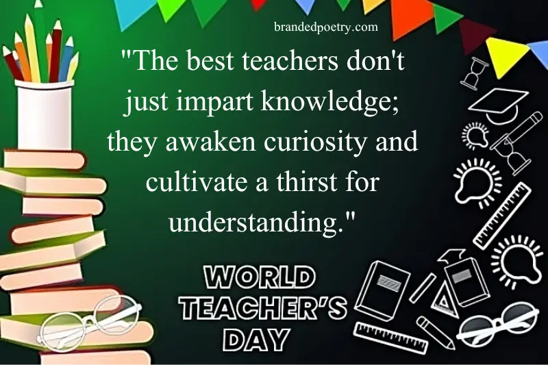 happy teacher day quote in english