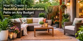 How to Create a Beautiful and Comfortable Patio on Any Budget