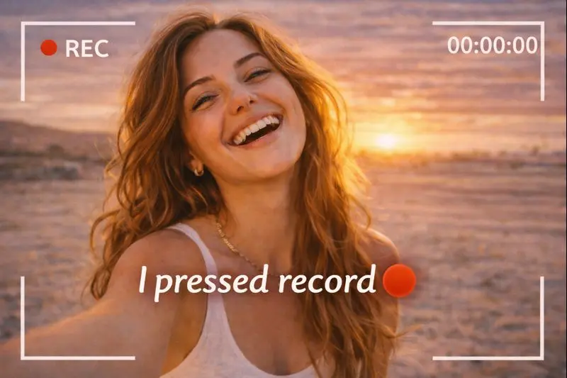 i pressed record