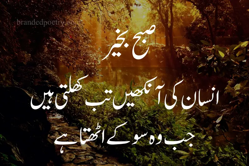 inspirational good morning quote in urdu