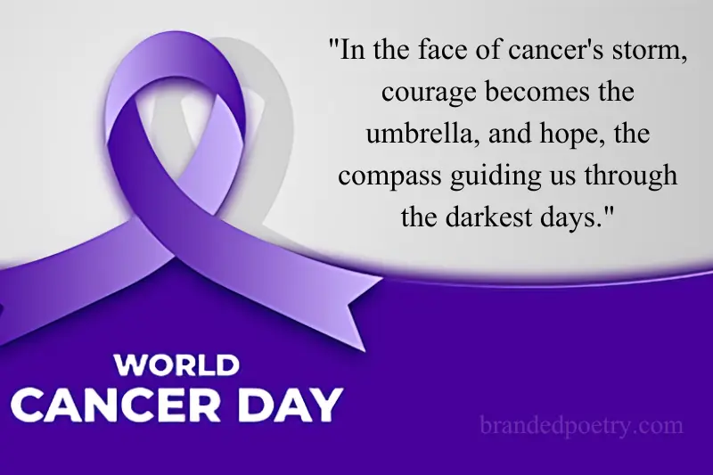 inspirational world cancer day quotes