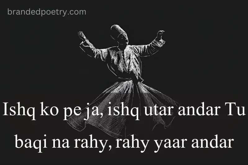ishq sufiyana poetry in roman english