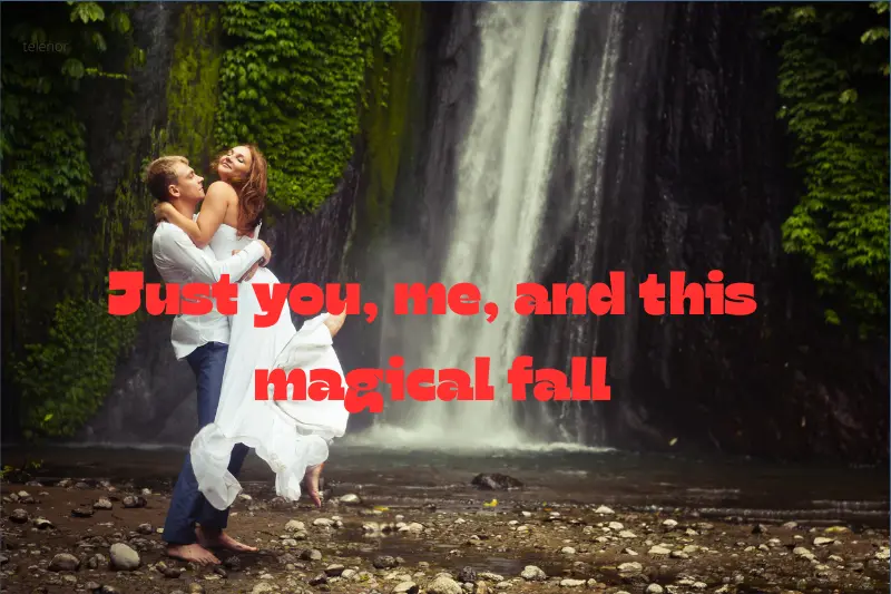 just you, me, and this magical fall