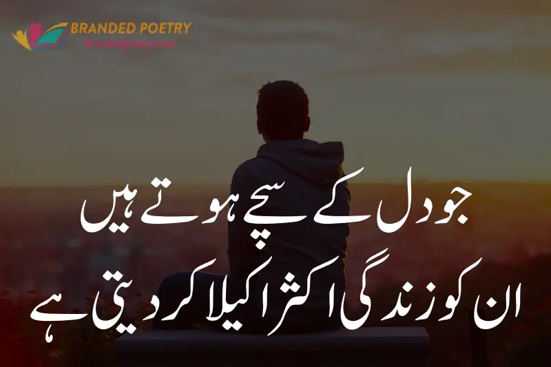 life sad poetry in urdu for boys