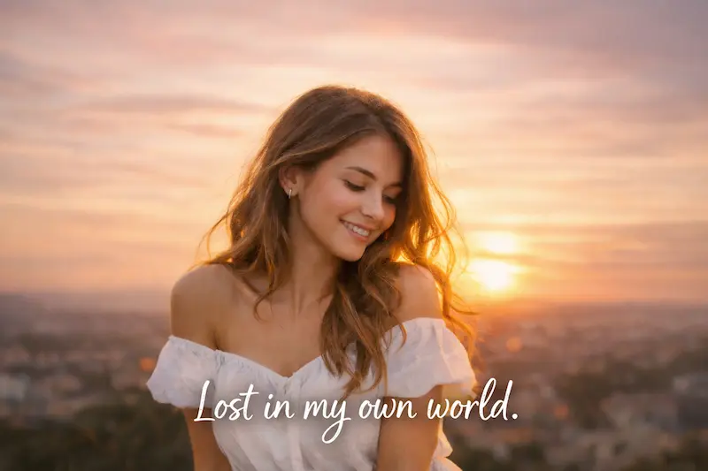 lost in my own world