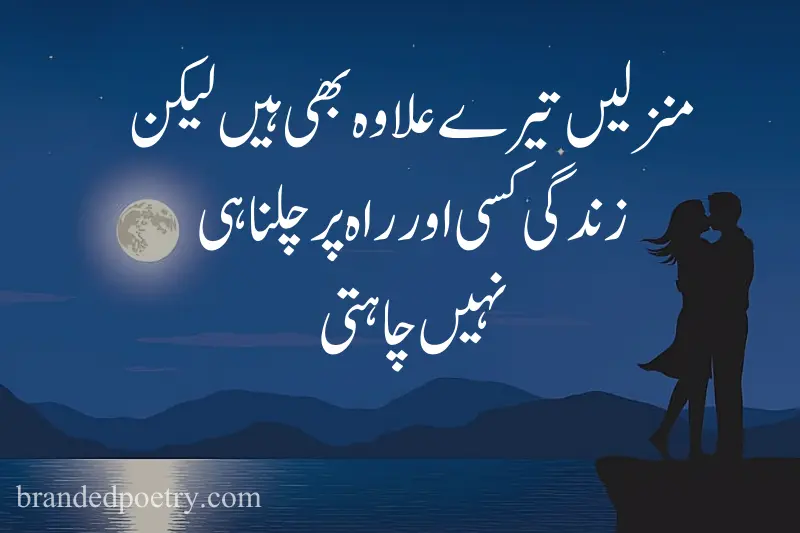 lovers romantic quote in urdu