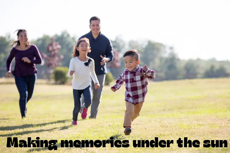 making memories under the sun