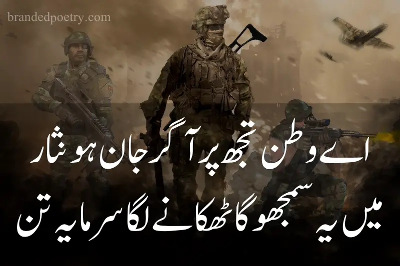 martyrdom solider quote in urdu