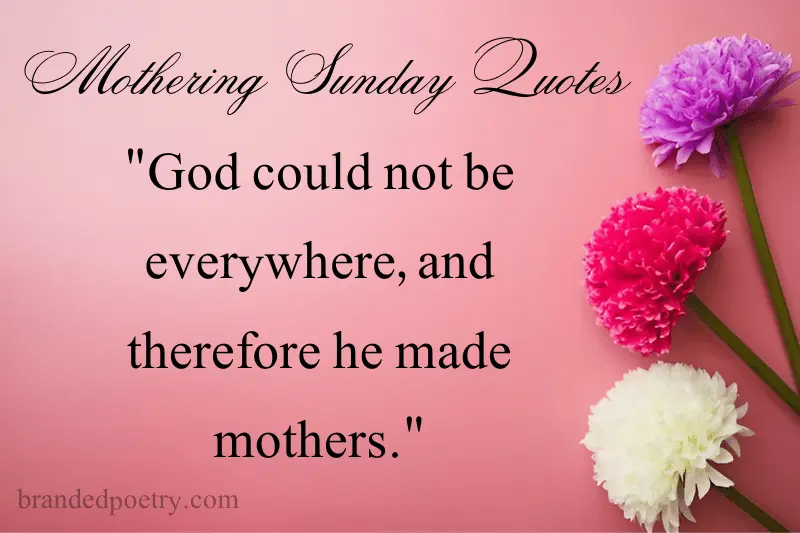 Mothering Sunday Quotes