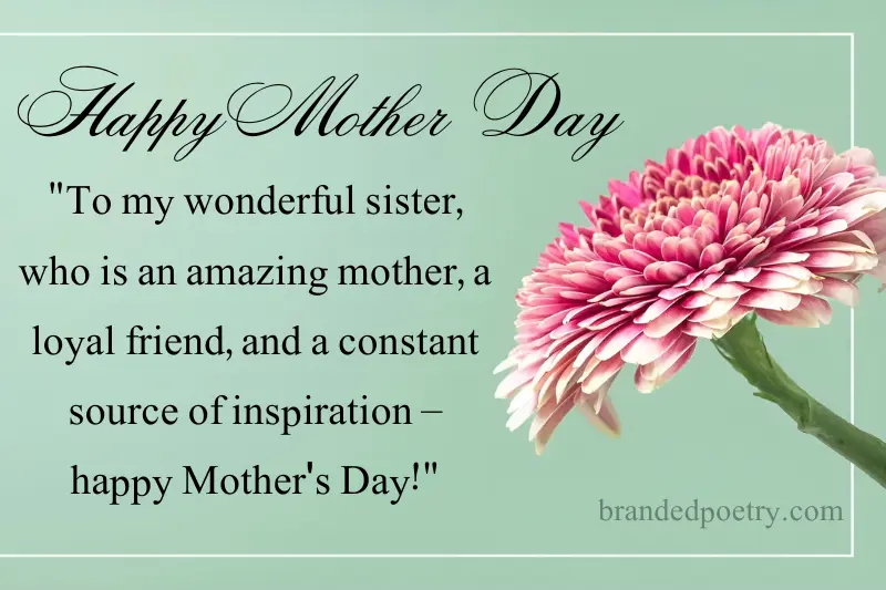 Mother's Day Quotes from Sister