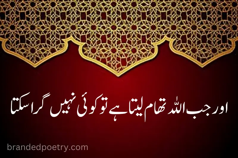 one line islamic quote in urdu