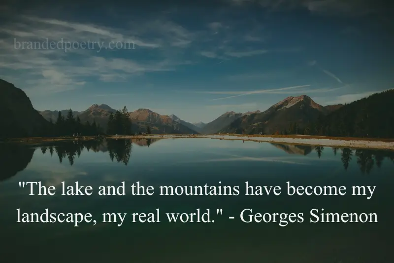 quotes about lakes