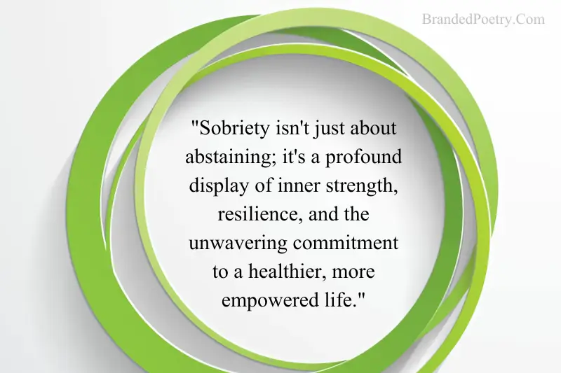 quotes about sobriety and strength