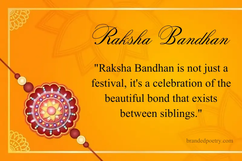 raksha bandhan quotes in english